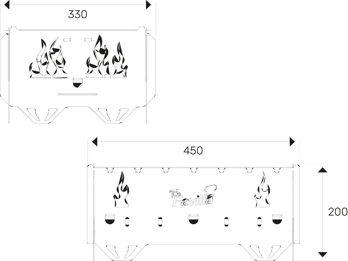 Basis campinggrill