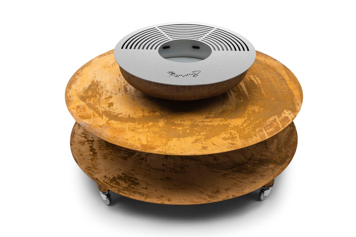 Mobiele grillring